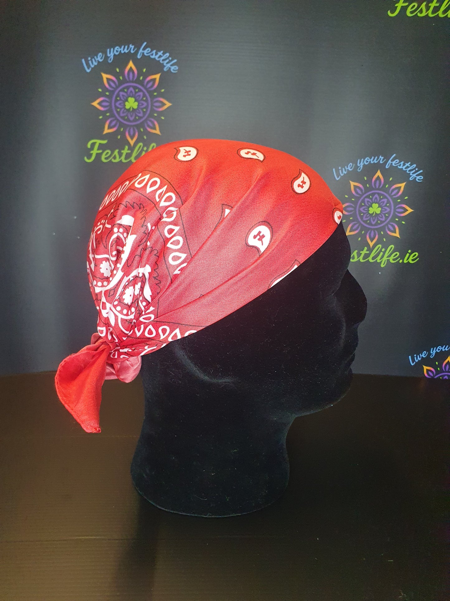 Classic Square Paisley Bandanas - Choice of Colours