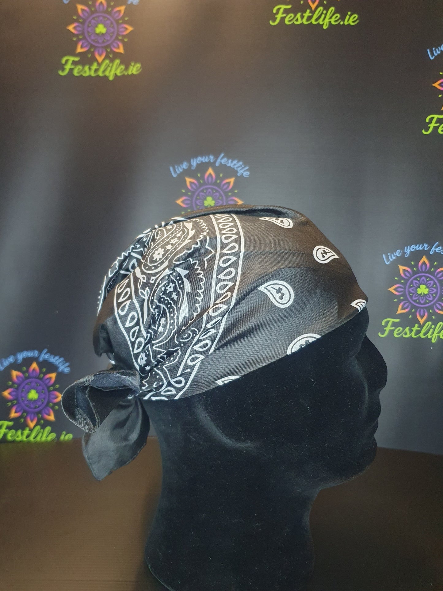 Classic Square Paisley Bandanas - Choice of Colours