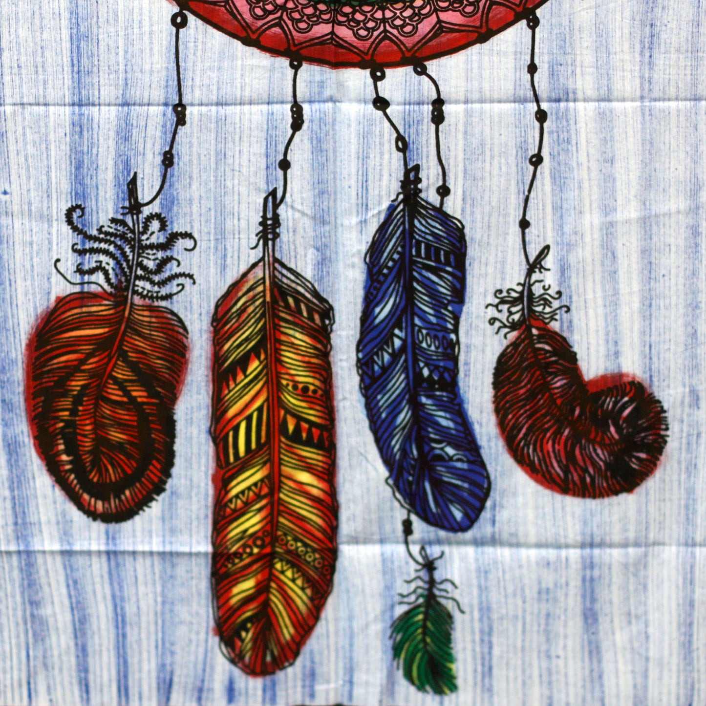 Handbrushed Cotton Wall Art – Dreamcatcher