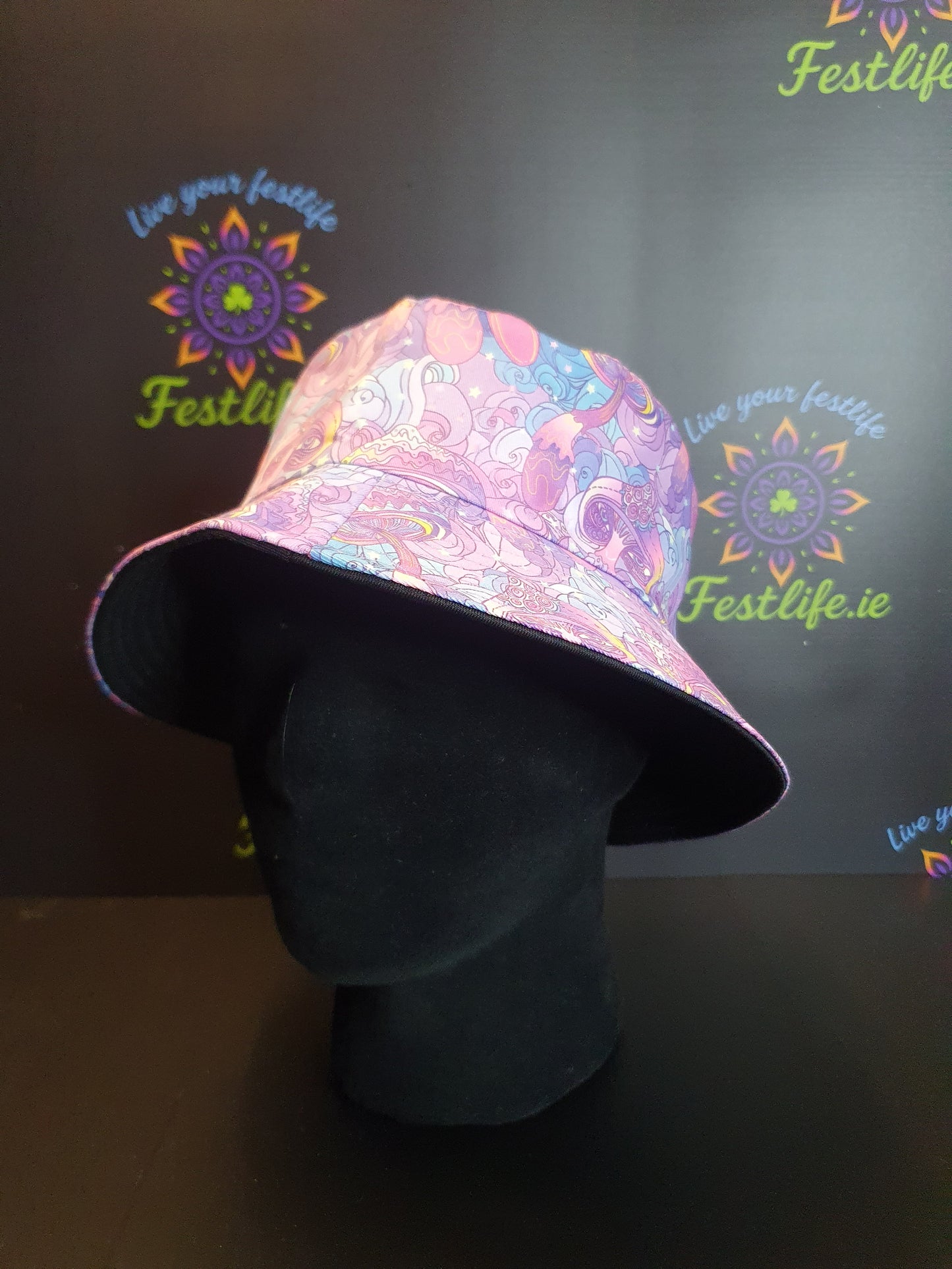 Reversible Mushroom Bucket Hat