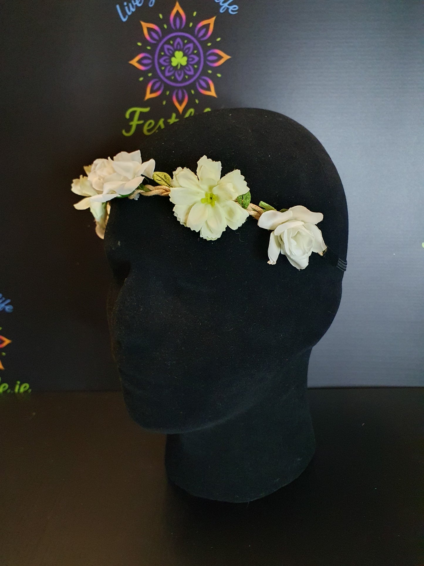 Boho Flower Crown Headband – 6 Colours Available