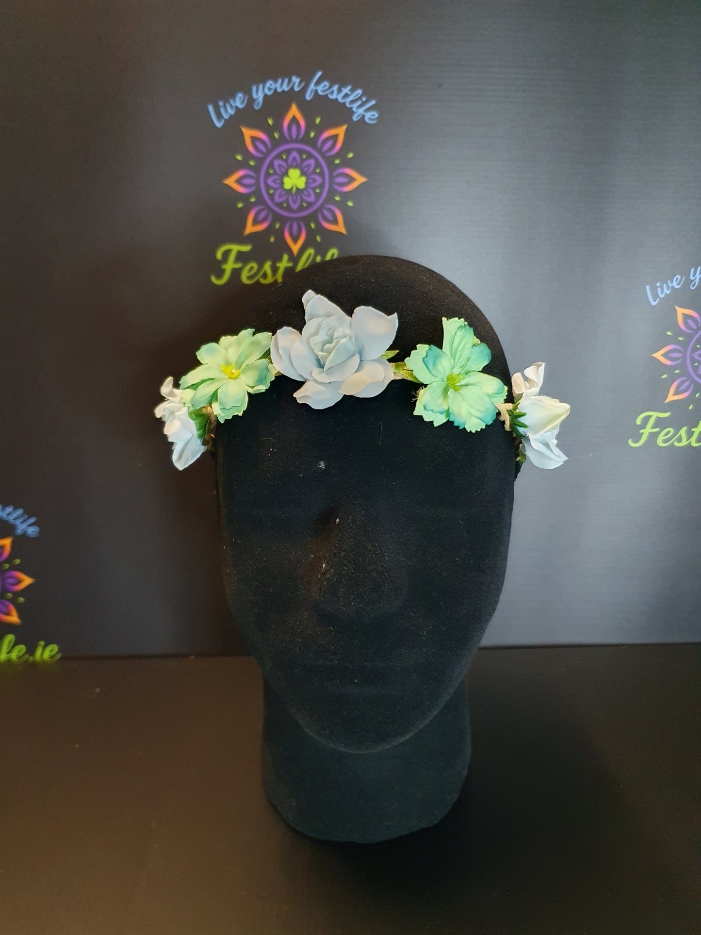Boho Flower Crown Headband – 6 Colours Available