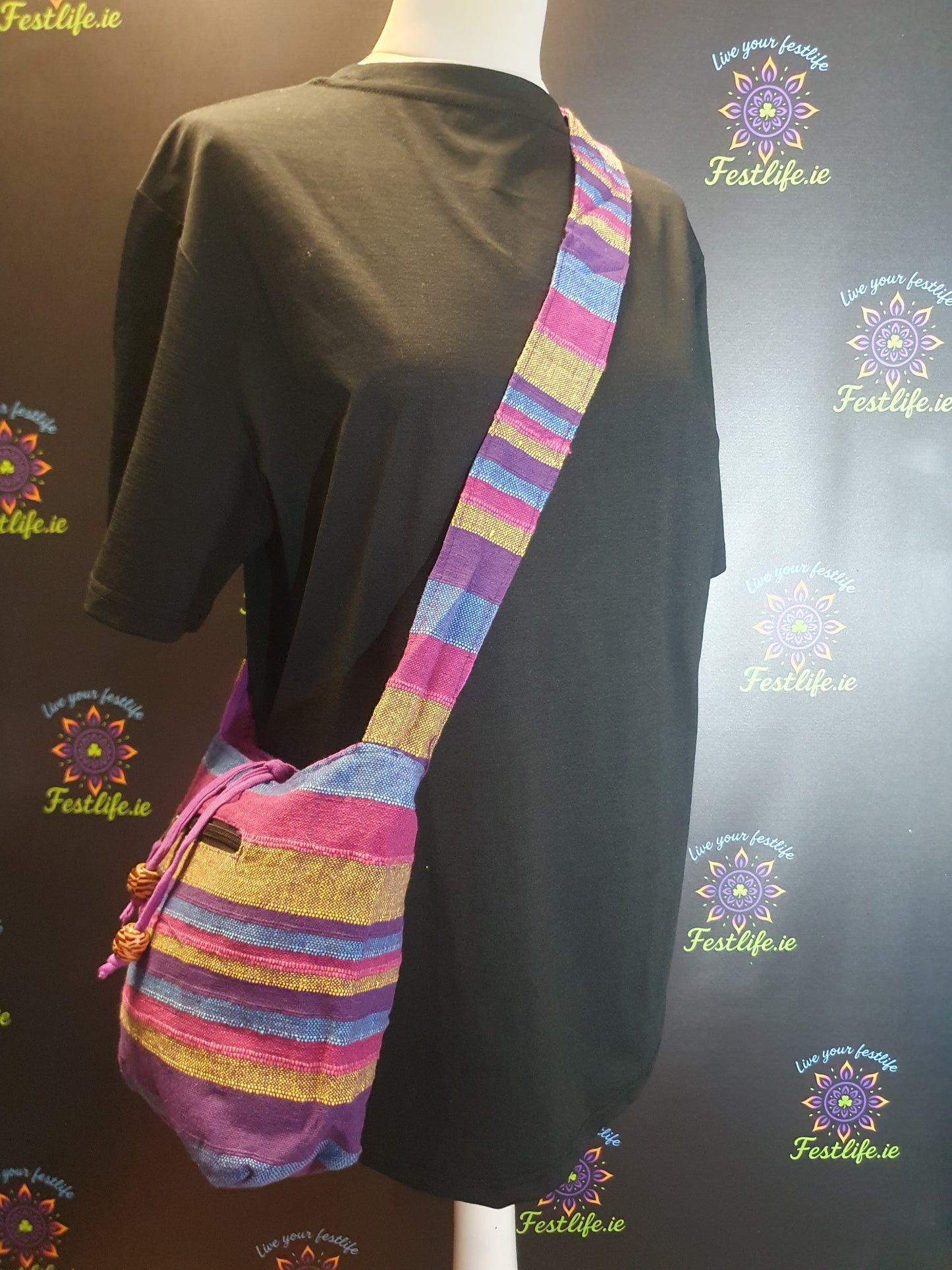 Wild Flowers Nepal Sling Bag