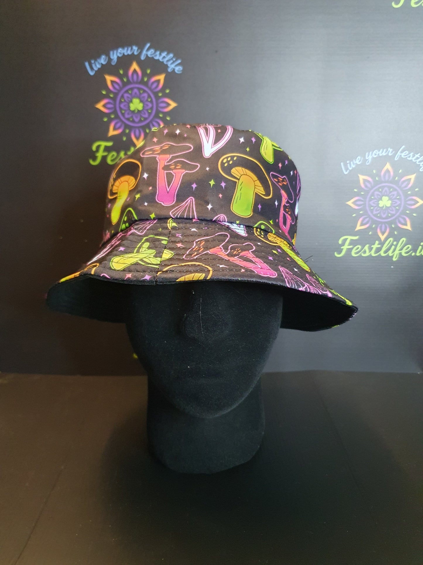 Reversible Mushroom Bucket Hat