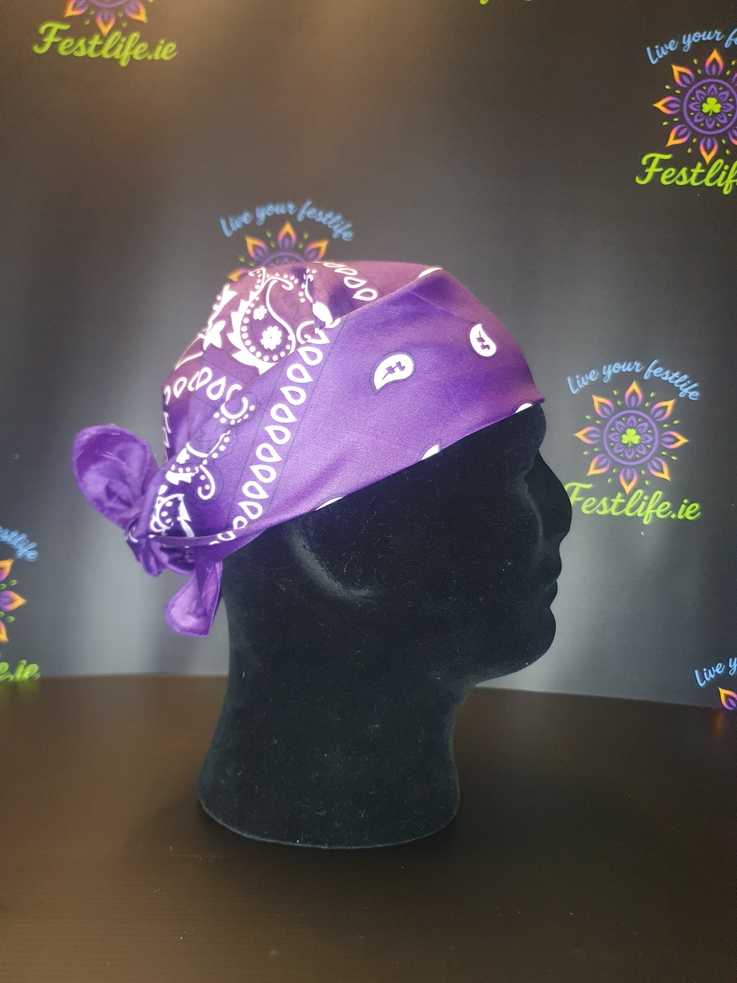 Classic Square Paisley Bandanas - Choice of Colours