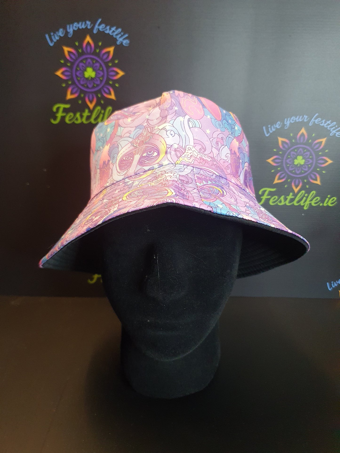 Reversible Mushroom Bucket Hat