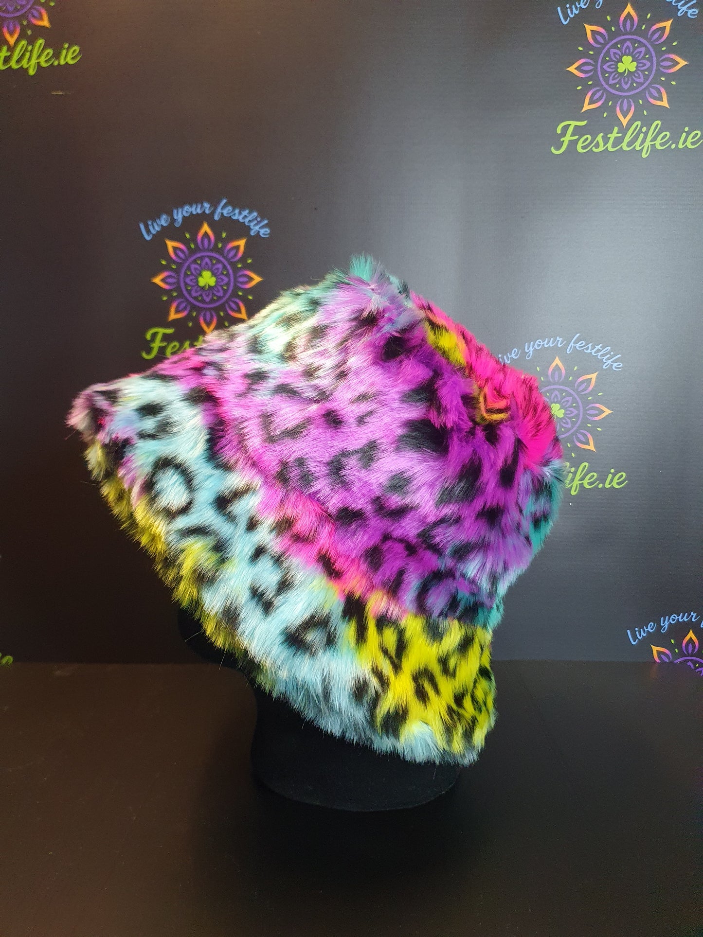 Faux Fur Festival Bucket Hats
