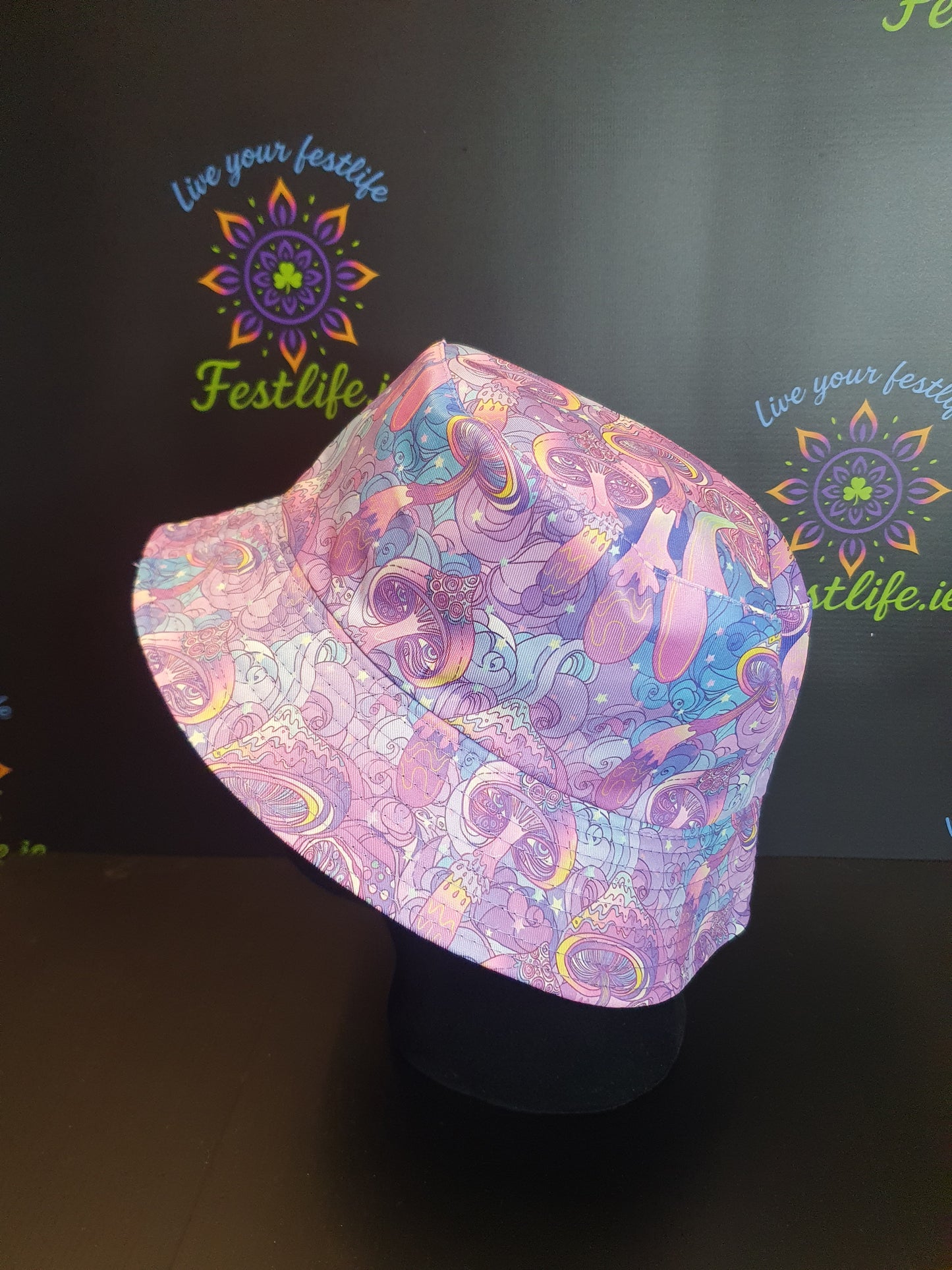 Reversible Mushroom Bucket Hat