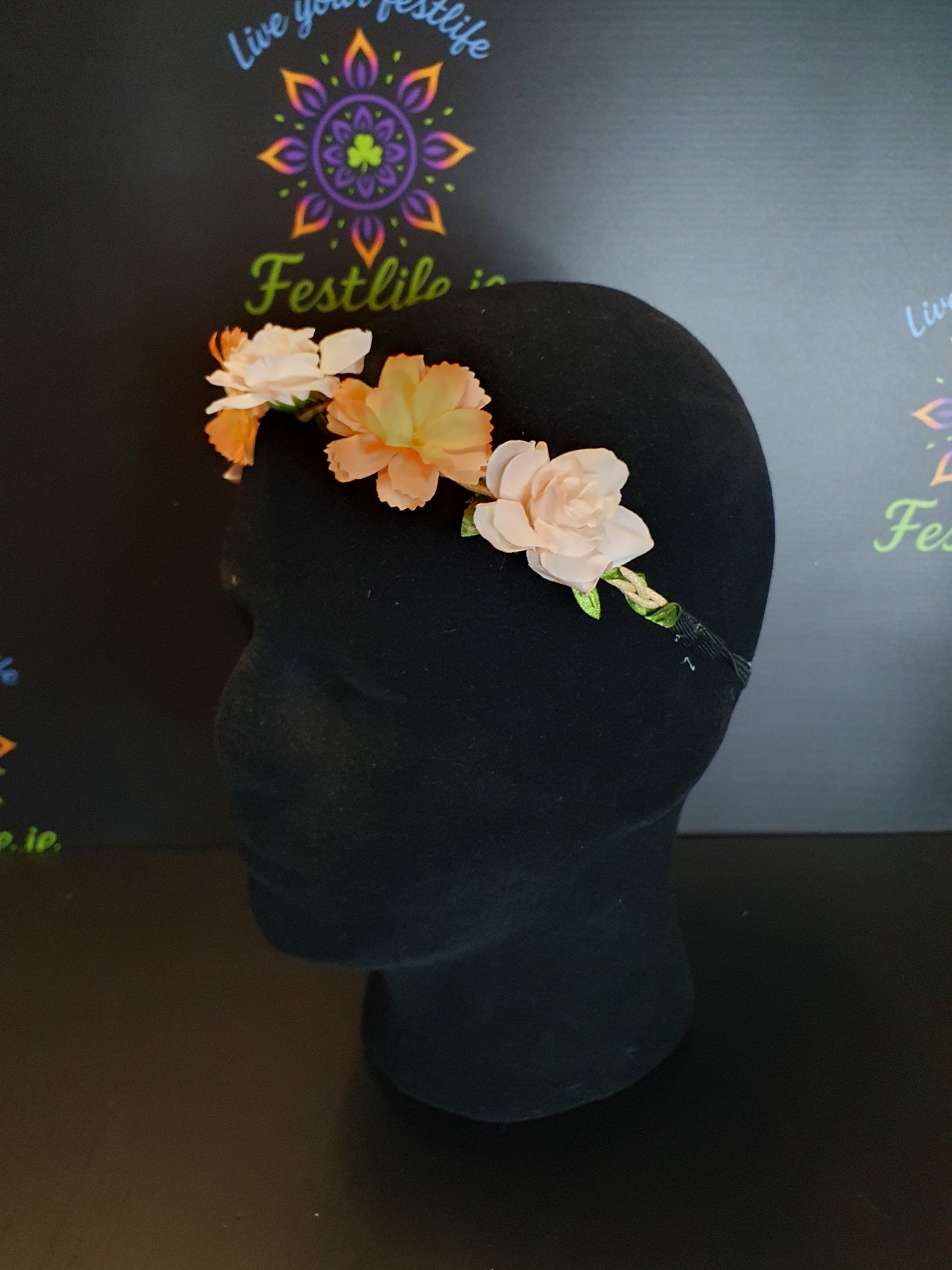Boho Flower Crown Headband – 6 Colours Available