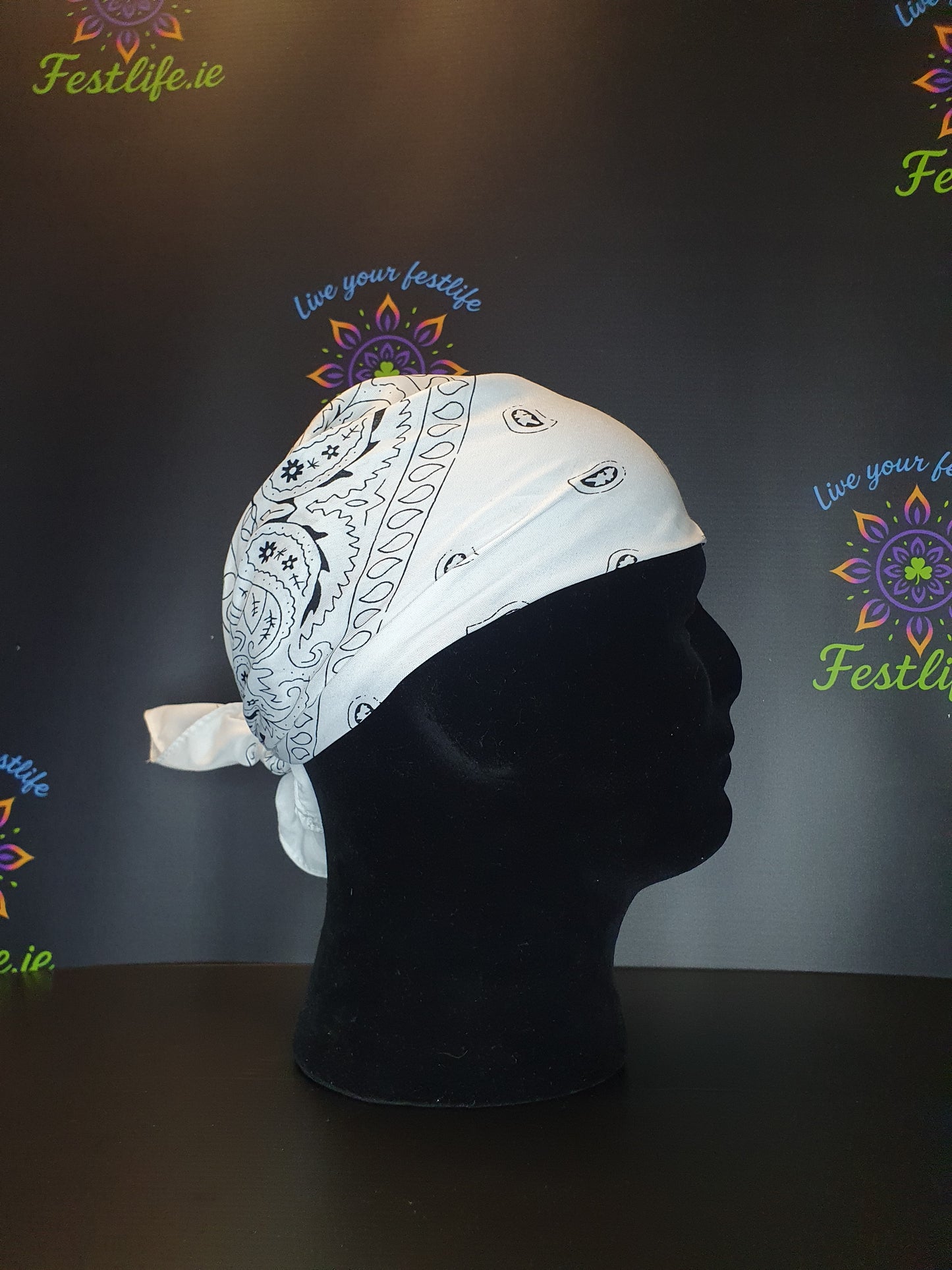 Classic Square Paisley Bandanas - Choice of Colours