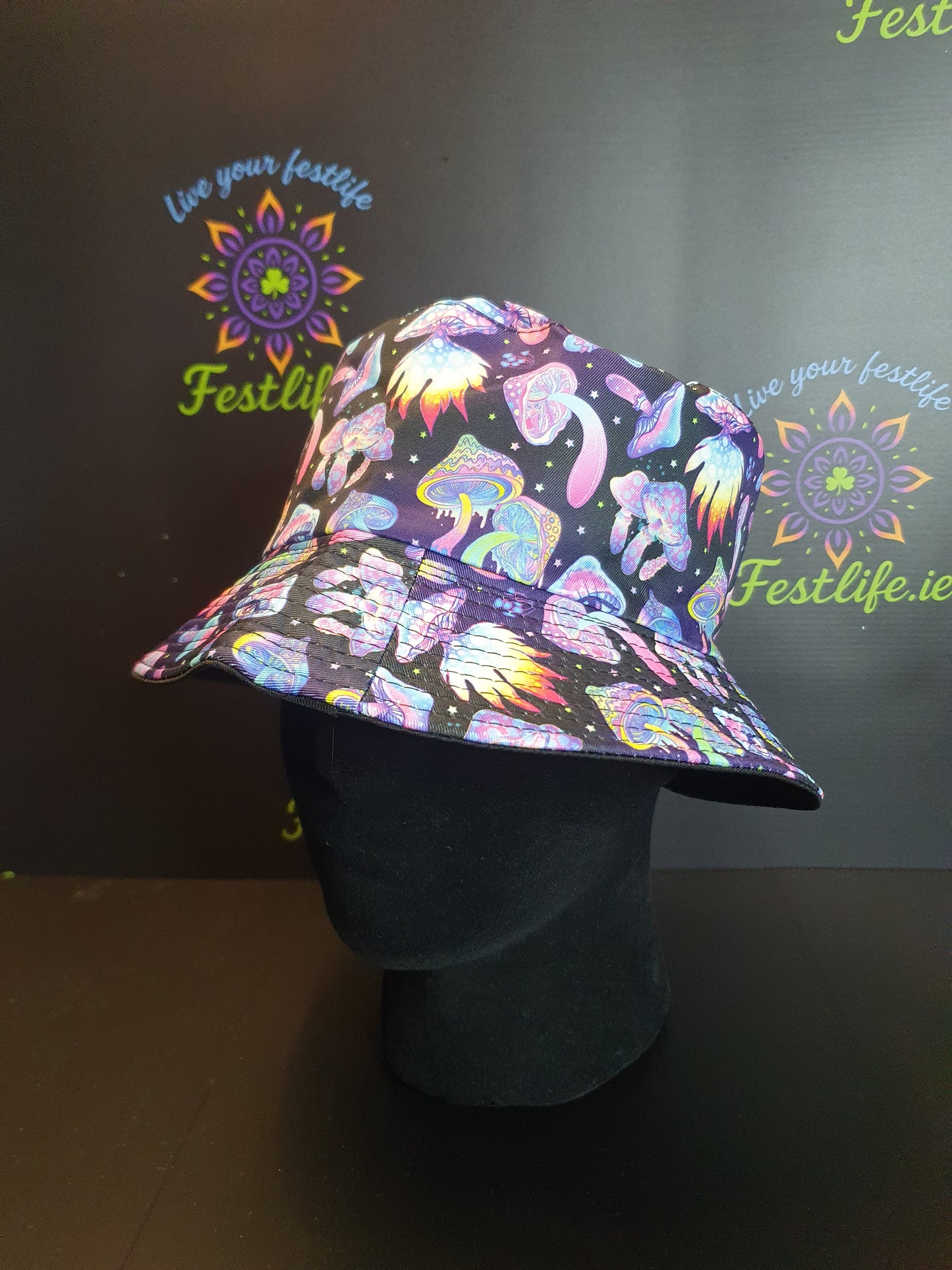 Reversible Mushroom Bucket Hat