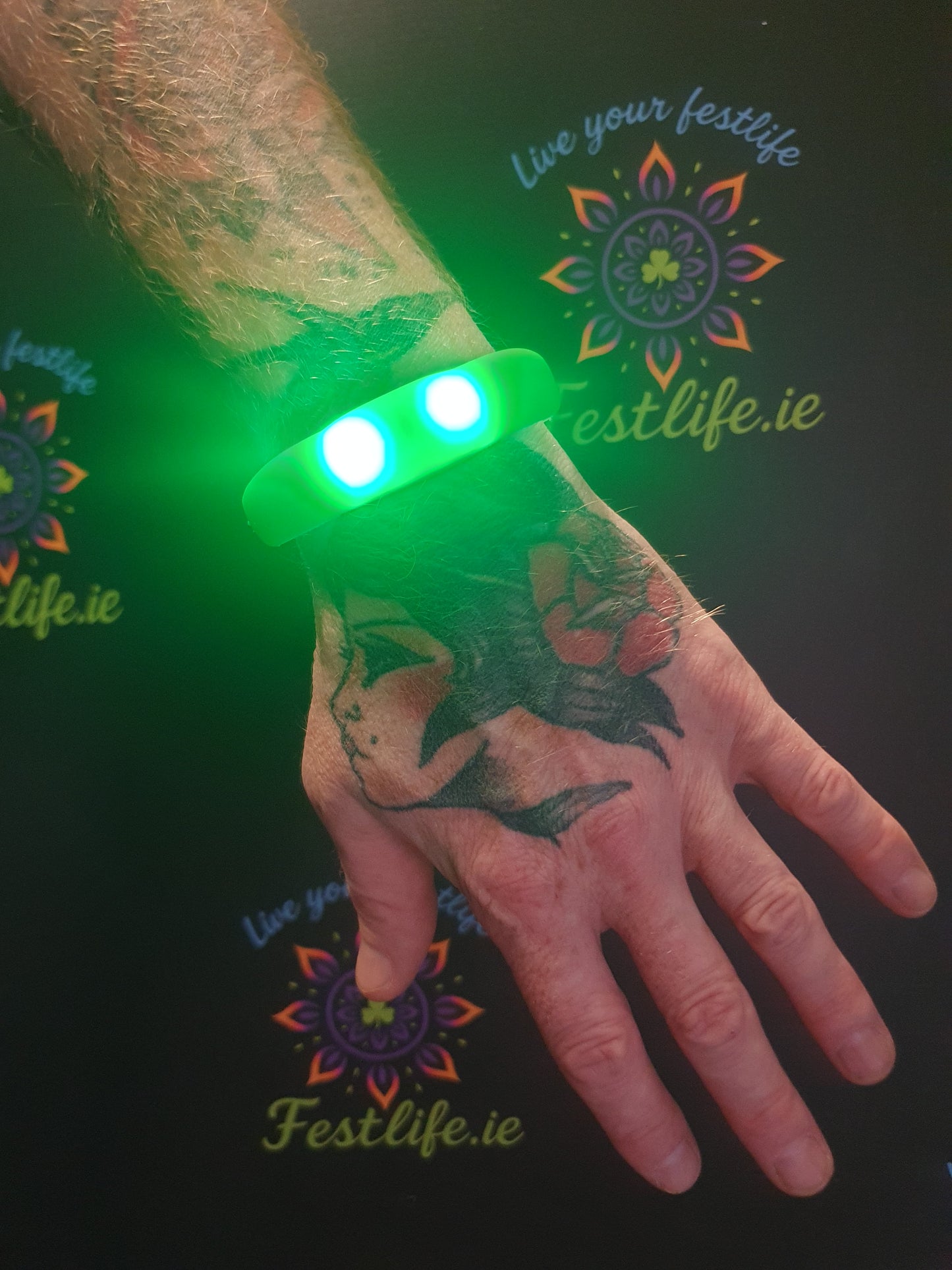 Light it up! LED Festival Bracelets - 6 Colours