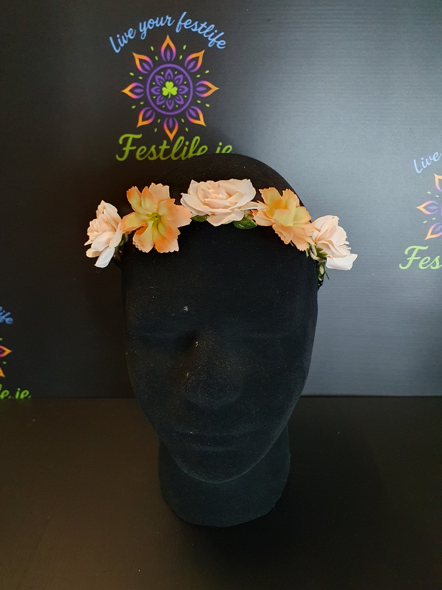 Boho Flower Crown Headband – 6 Colours Available