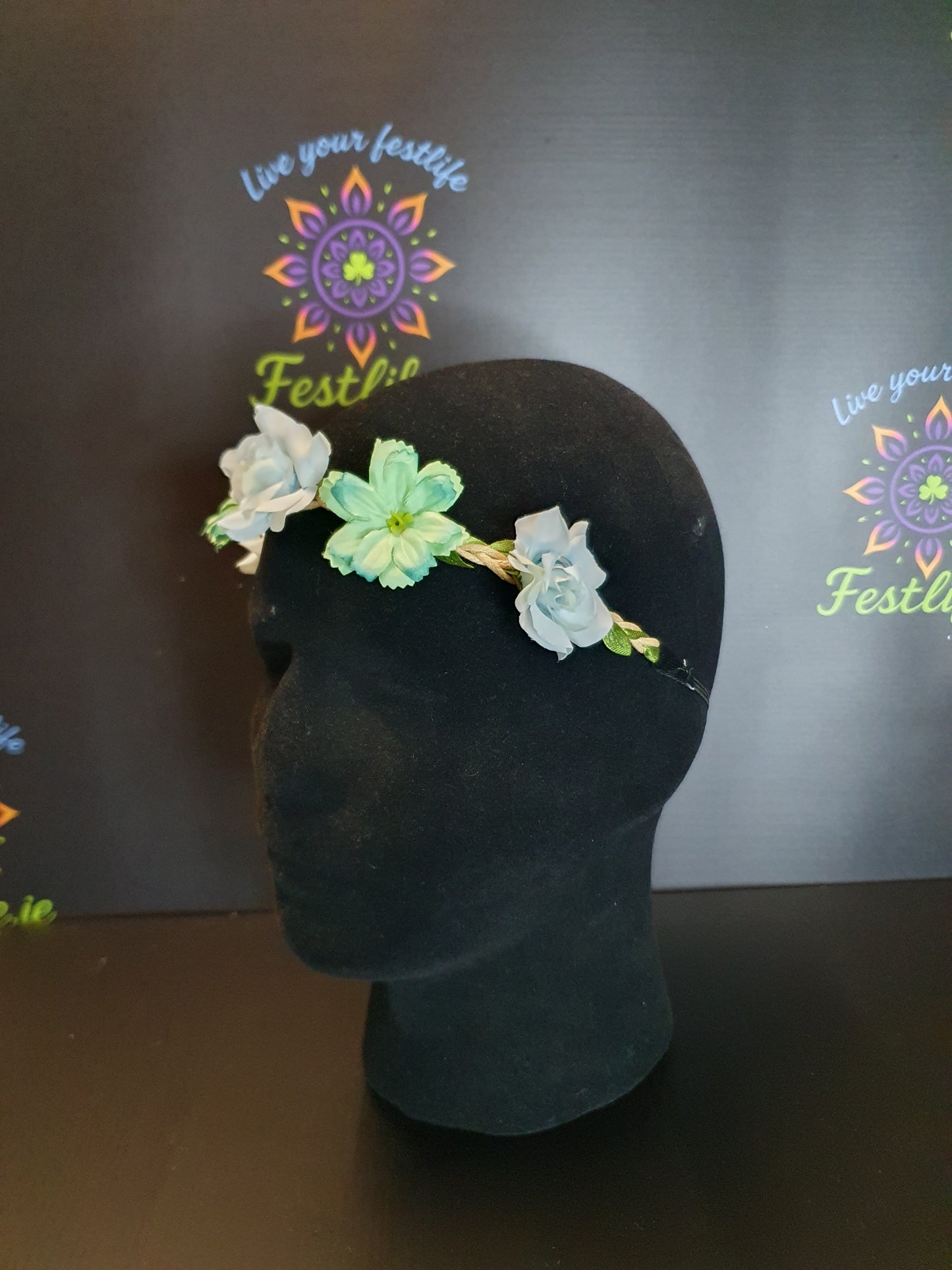 Boho Flower Crown Headband – 6 Colours Available