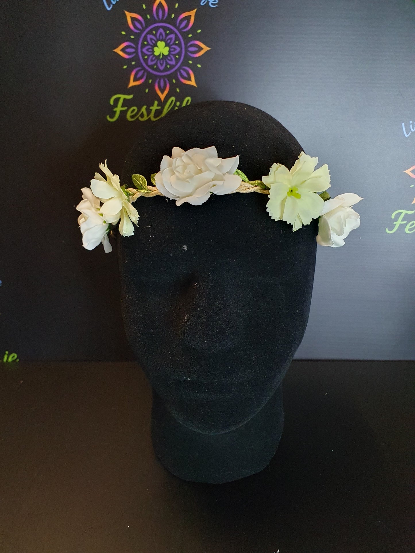 Boho Flower Crown Headband – 6 Colours Available