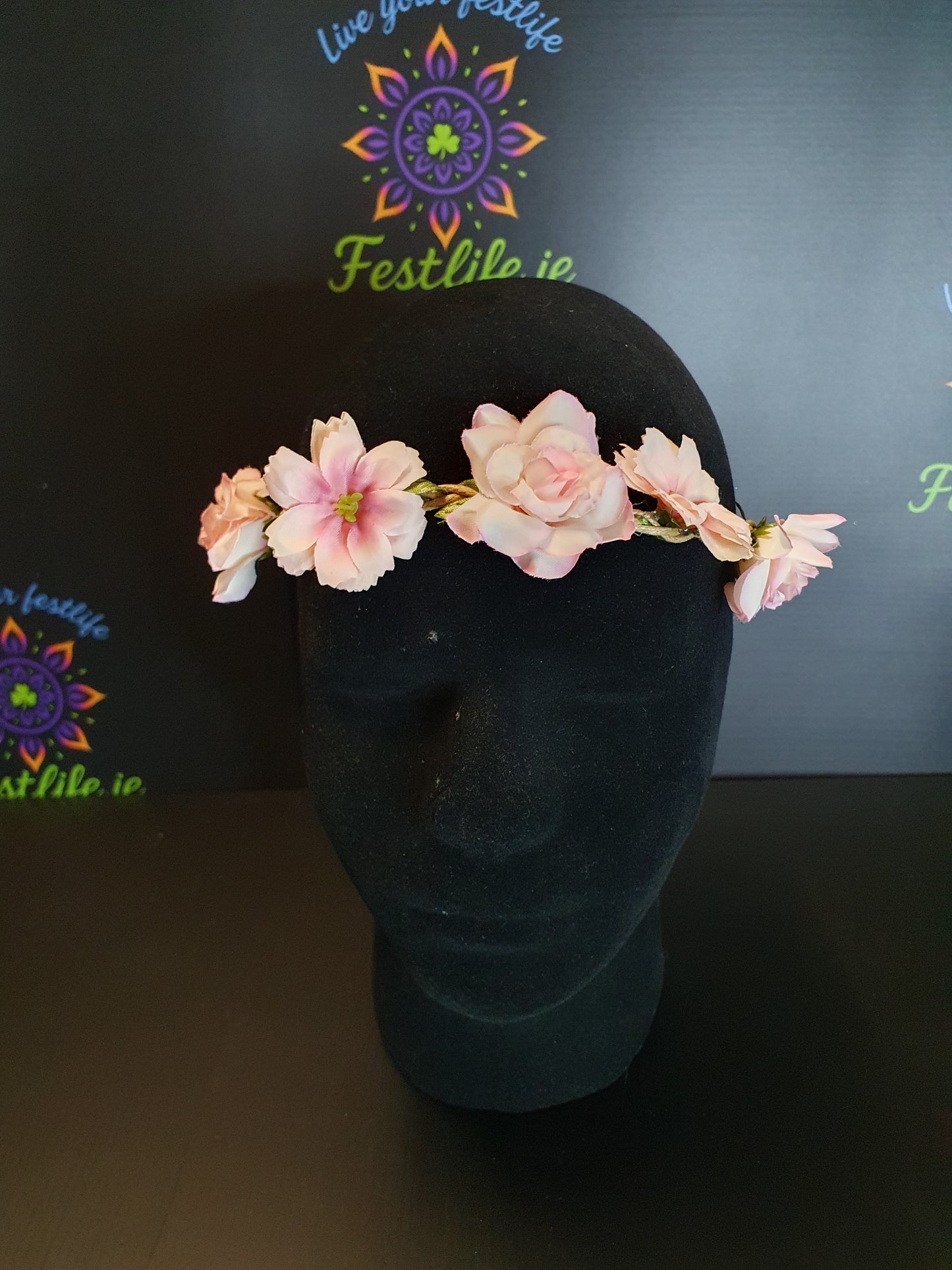 Boho Flower Crown Headband – 6 Colours Available