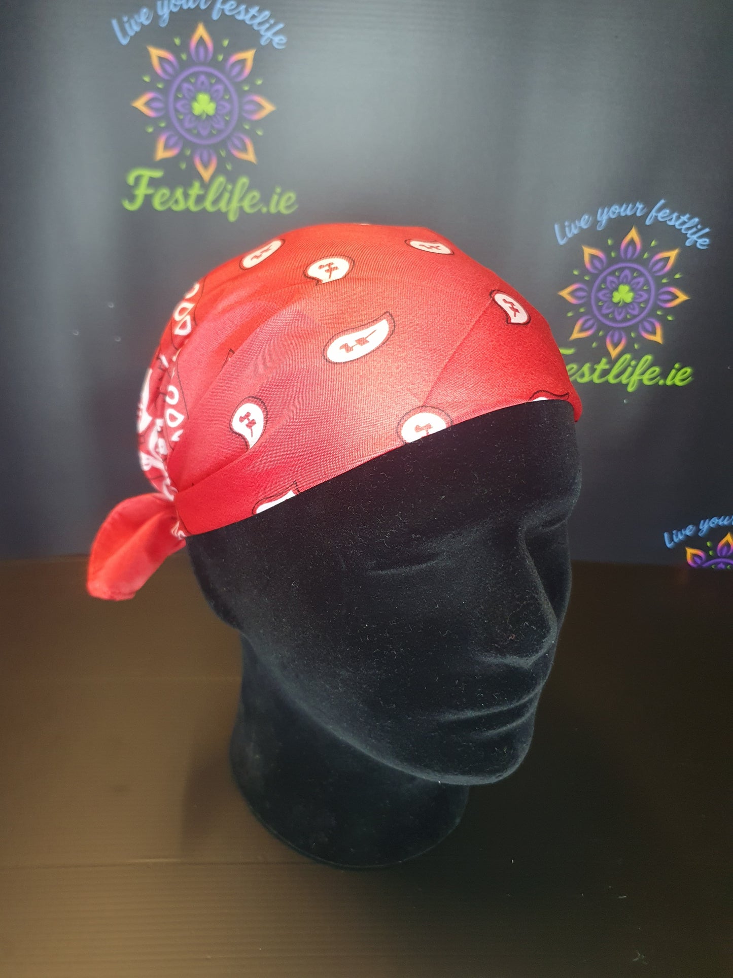 Classic Square Paisley Bandanas - Choice of Colours